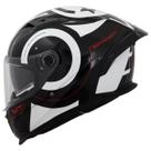 Capacete moto fechado com óculos interno MT Braker SV