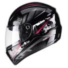 Capacete Moto Fechado Fly Classic Racing Feminino Masculino