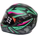 Capacete Moto Fechado Fw3 Gtn R1 Tiffany E Rosa Tam 56