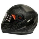 Capacete Moto Fechado Fw3 Gtx 2 Preto Fosco Com Oculos 56