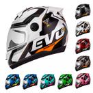 Capacete Moto Fechado G8 EVO 56 58 60 62 Diversos Modelos com Viseira Cristal Inmetro Pro Tork