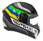 Capacete Moto Fechado Peels Spike Ii 2 Atw Preto Brasil