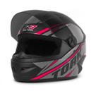 Capacete Moto Fechado Pro Tork R8 Viseira Fumê + Narigueira