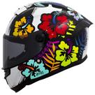 Capacete Moto Feminino Axxis Hummer B Cassia Flores Spoiler