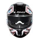 Capacete Moto LS2 FF808 Stream 2 Road Maze Vintage Monocolor