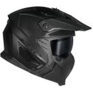 Capacete Moto Ls2 OF606 Drifter Titanium Fosco Darth 4 em 1