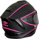 Capacete Moto Mormaii M1 Classic Preto Fosco Rosa