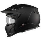 Capacete moto mt helmets streetfighter purea1 preto fosco modular com oculos Capacete moto mt helmets streetfighter purea1 preto fosco modular com oculos