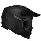 Capacete Moto Norisk Darth II Monocolor Preto Fosco Capacete Moto Norisk Darth II Monocolor Preto Fosco