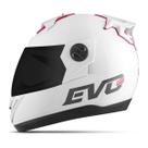 Capacete Moto Pro Tork Evolution G8 Solid + Viseira Fumê Capacete Moto Pro Tork Evolution G8 Solid + Viseira Fumê