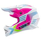 Capacete Motocross Infantil Pro Tork Fast Next Brilhante Segurança Conforto Capacete Motocross Infantil Pro Tork Fast Next Brilhante Segurança Conforto