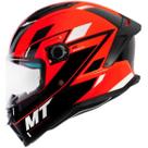 Capacete Mt Helmets Stinger 2 Zivze C5 Preto / Vermelho