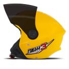 Capacete New Liberty 3 Three Viseira Fumê Moto Aberto Pro Tork Segurança Proteção Adulto