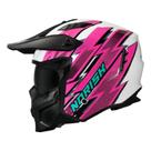 Capacete norisk darth ii storm branco/rosa Capacete norisk darth ii storm branco/rosa