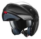 Capacete Norisk Escamoteável Vortex Robocop Preto Fosco Capacete Norisk Escamoteável Vortex Robocop Preto Fosco