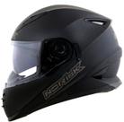Capacete Norisk Ff302 Monocolor Preto Fosco