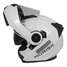 Capacete Norisk Ff345 Route Monocolor Branco