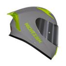 Capacete Norisk Flow Monocolor Cinza E Verde