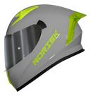 Capacete Norisk Flow Monocolor Cinza Estilo E Proteção