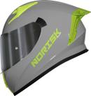 Capacete Norisk Flow Monocolor Cinza