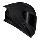 Capacete Norisk Flow Monocolor Preto Fosco
