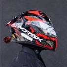 Capacete Norisk Flow Robot Black Red