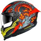 Capacete Norisk Rock Mortal Kombat Scorpion