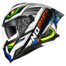 Capacete Norisk Strada 2 Reptel Vermelho Azul