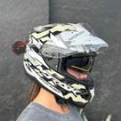 Capacete Norisk Strada Commando White Black Capacete Norisk Strada Commando White Black