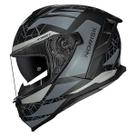 Capacete Norisk Strada Evoque 2 Preto Fosco e Cinza