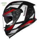 Capacete norisk strada ii evoque pto/bco/vm t-60