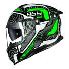 Capacete Norisk Strada II Fusion Preto e Verde