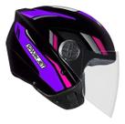 Capacete para moto aberto ebf spark jet sting masculino e feminino Capacete para moto aberto ebf spark jet sting masculino e feminino
