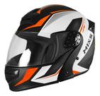 Capacete Para Moto Escamoteável Mixs Gladiator Neo Fosco