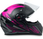 Capacete Para Moto Fw3 Gt2 Rosa Tamanho 58