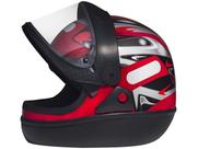 Capacete Para Moto Integral San Marino Grafic