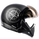 Capacete Peels F21 North Preto Fosco Aberto Queixeira Moto Capacete Peels F21 North Preto Fosco Aberto Queixeira Moto