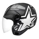 Capacete Peels Freeway 1st Preto Prata Aberto Coquinho Moto Capacete Peels Freeway 1st Preto Prata Aberto Coquinho Moto