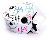 Capacete Personalizado Coringa Alerquina Palhaço Ha Ha Ha Capacete Personalizado Coringa Alerquina Palhaço Ha Ha Ha