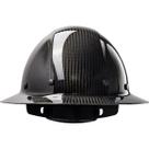 Capacete PIP Wolfjaw Carbon Fiber Full Brim Hard Hat preto