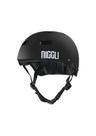 Capacete preto fita preta pro fosco niggli