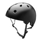 Capacete Preto P M G Unisex Pro Skate Patins Bike 5+ Cor:PretoTamanho:G