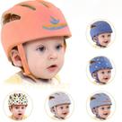 Capacete Proteção Cabeça Bebê Segurança Engatinhar Infantil Capacete Proteção Cabeça Bebê Segurança Engatinhar Infantil