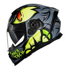Capacete Race Tech Volt Fera Cinza Fosco Tamanho:58