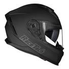 Capacete Race Tech Volt Monocolor Preto Fosco Óculos interno Capacete Race Tech Volt Monocolor Preto Fosco Óculos interno