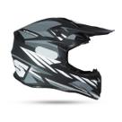 Capacete Revo Ims Preto/Cinza Motocross Trilha Enduro