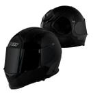 Capacete Revo X11 Pro All Black Preto Fosco Viseira Cristal Capacete Revo X11 Pro All Black Preto Fosco Viseira Cristal