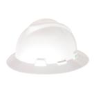 Capacete rígido MSA V-Gard 475369 de aba cheia com catraca Fas-Trac III