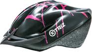 Capacete Ritmo Preto e Rosa