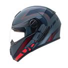 Capacete Robocop Aberto Peels U-RB2 Club Vermelho Moto Óculo